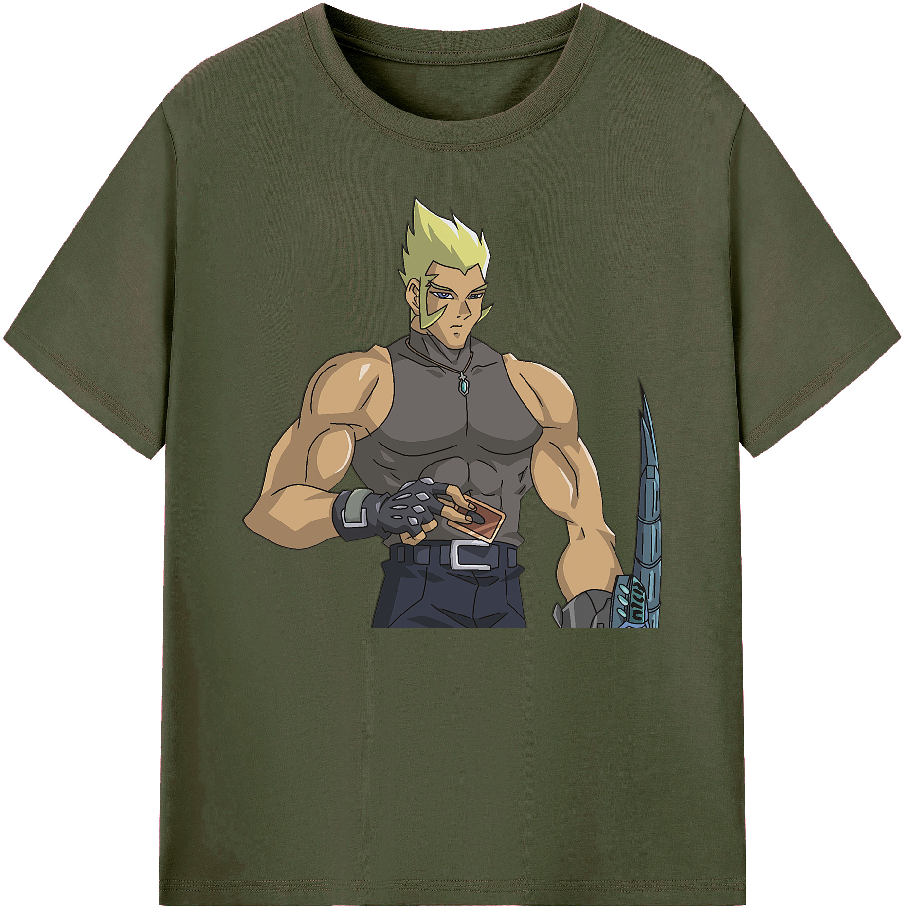 （画像用） 遊☆戯☆王 Yu-Gi-Oh! 綿100％ メンズ半袖Tシャツ｜肌触りやわらか＆通気性